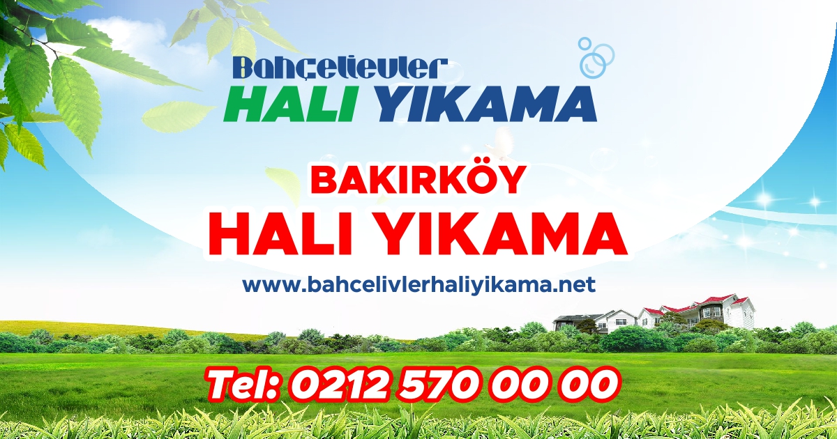 Bakırköy Halı Yıkama