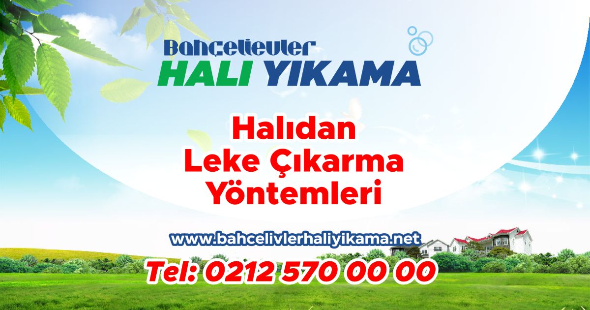 Halıdan Leke Çıkarma Yöntemleri