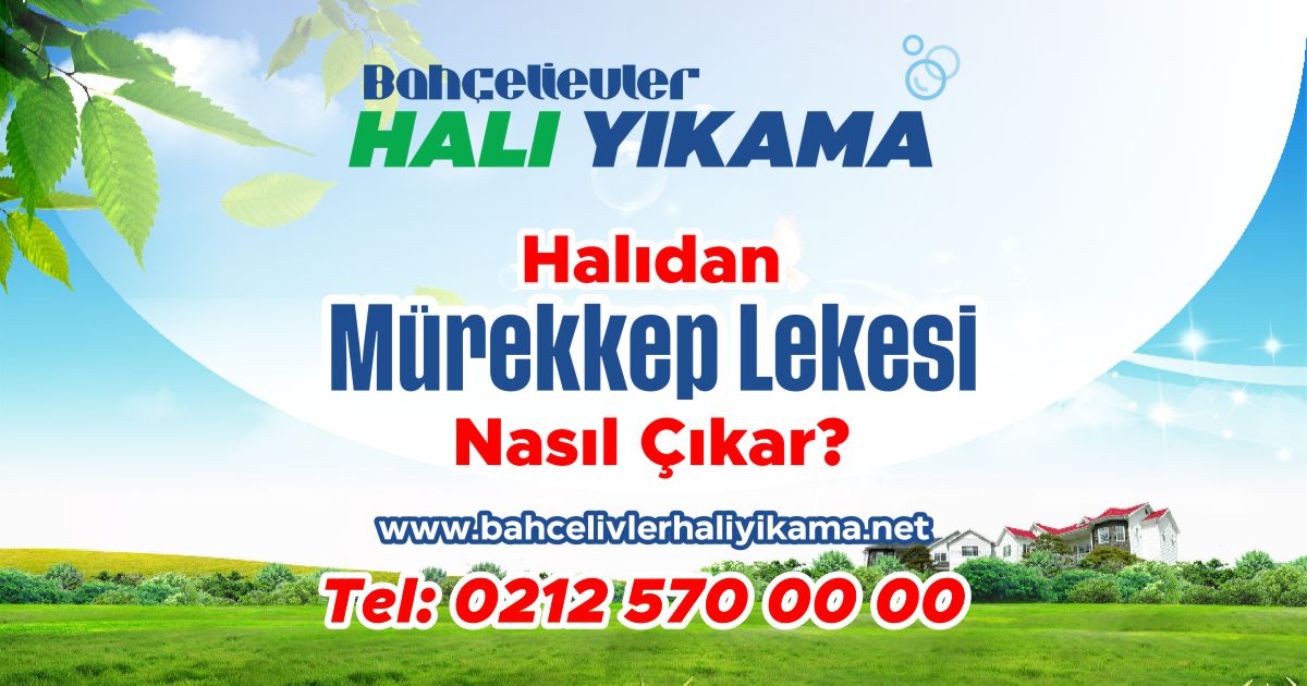 Halıdan Mürekkep Lekesi Nasıl Çıkar?