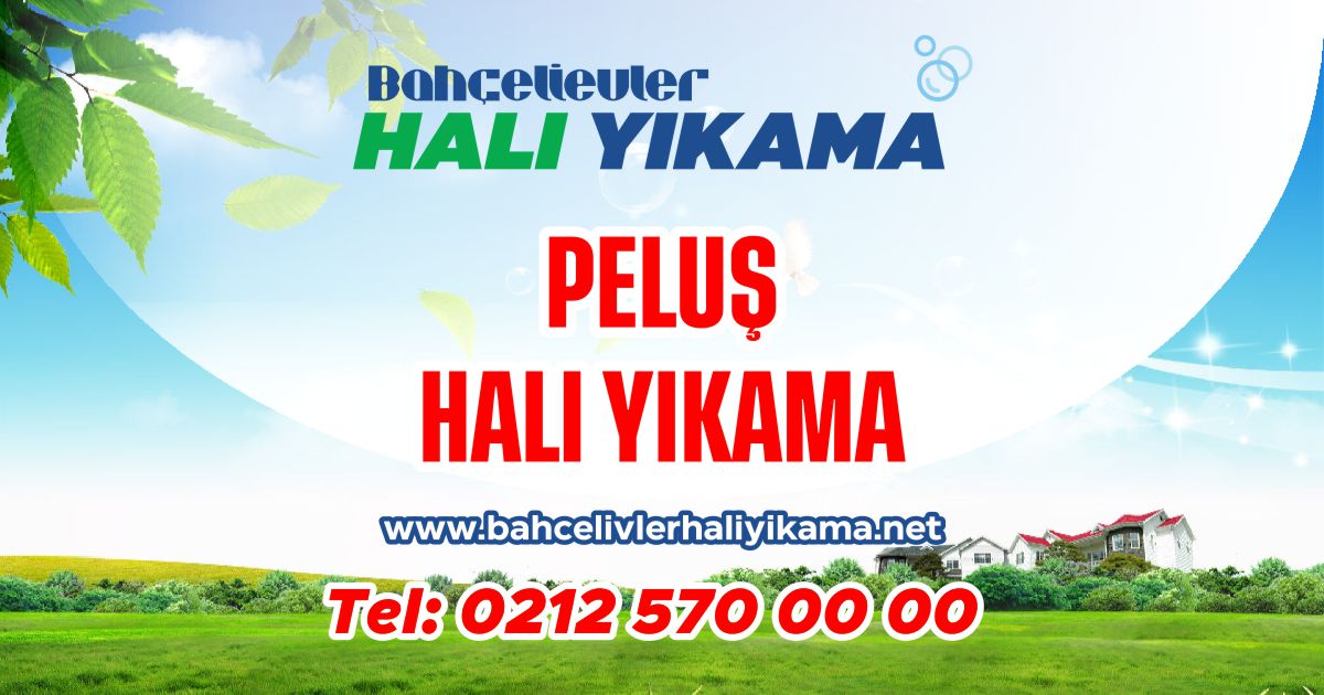 Peluş Halı Yıkama